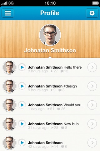 Hubbub – Hands-Free Social Network screenshot 4