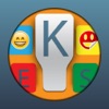 Icon Keyboard+ iOS8 -Color Stickers Keyboards, Emoji Words Maker