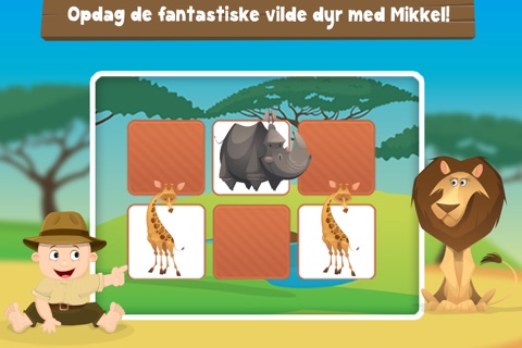 Milo's Safari cartoon for Tots screenshot 4