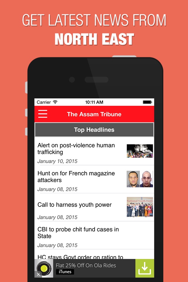 The Assam Tribune screenshot 2