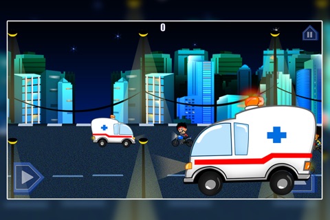 911 RUSH : Emergency Ambulance Vehicle City Race screenshot 3