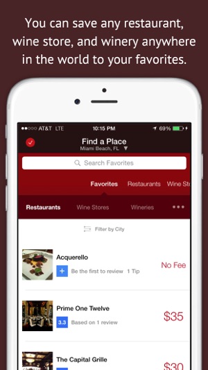 CorkageFee - Find BYOB Fees for Wine @ Restaurants(圖5)-速報App