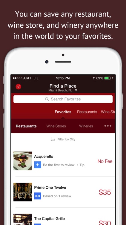 CorkageFee - Find BYOB Fees for Wine @ Restaurants screenshot-4