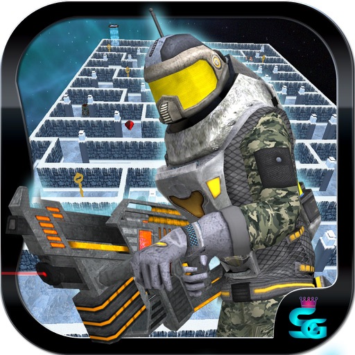 Gangstar Maze III HD : Labyrinth ( A Real Super Hero and commando ) in 3D Icon