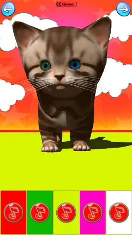 Game screenshot Cute kitten virtual pet, your own kitty to take care apk