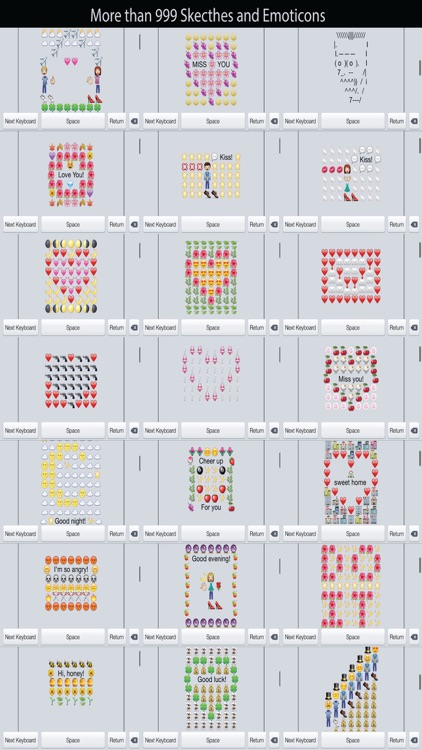 Sketch Keyboard - Sketches and Drawings for all Categories