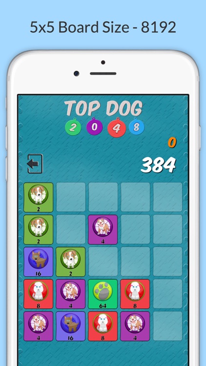 Top Dog 2048 - Multiple Board Sizes and Multiplayer Support