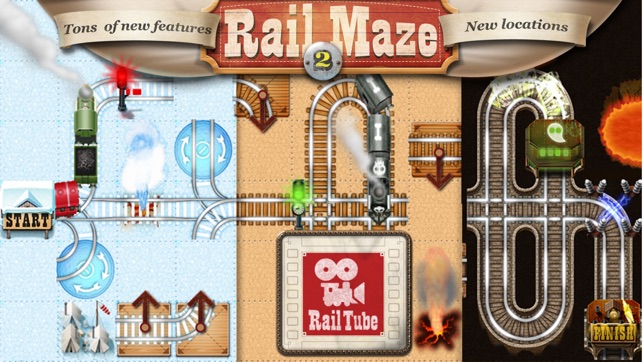 Rail Maze 2 : Train Puzzler