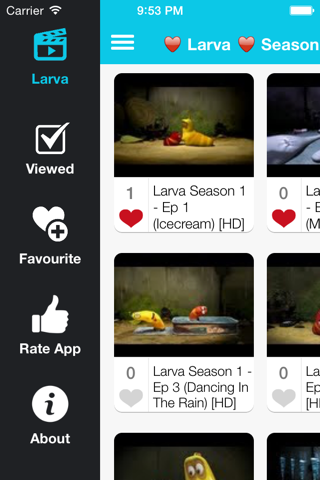 Larva Cartoon HD screenshot 2