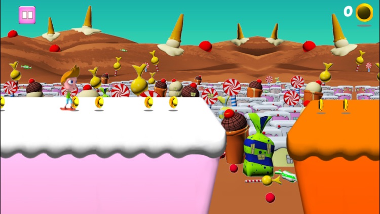 Candy City Sky Surfers - Skateboard/hoverboard-surfing run game for boys and girls: Crush your competition! screenshot-4
