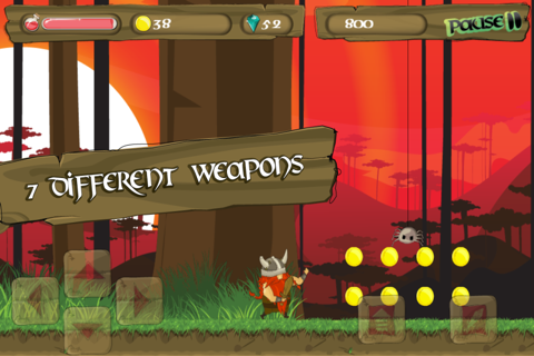 Viking: The Adventure - The best fun free platformer game! screenshot 2
