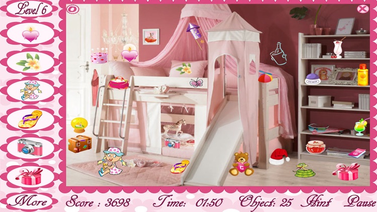 Princess Rooms Hidden Objects Game screenshot-3