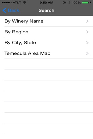 Temecula Valley and San Diego Winery Finder screenshot 2
