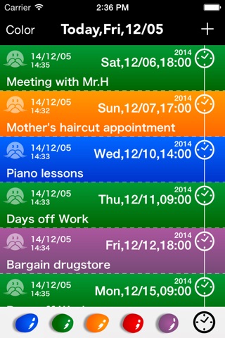 H'memoC 〜Revolution of Memo & Schedule〜 screenshot 2