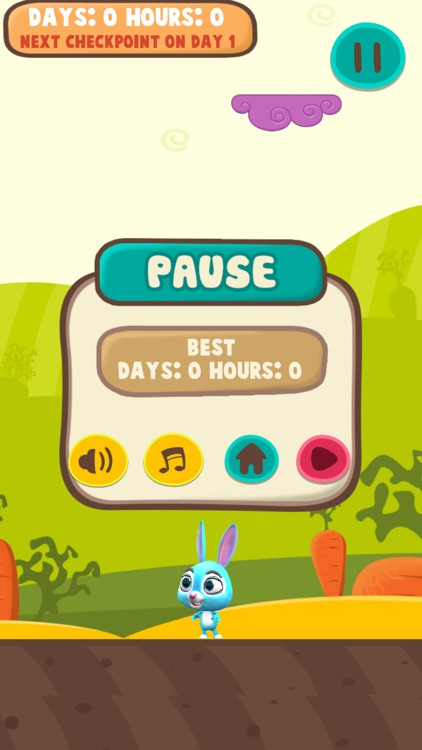 Bunny Hop Game › Hopping & Jumping Rabbit Platformer screenshot-4