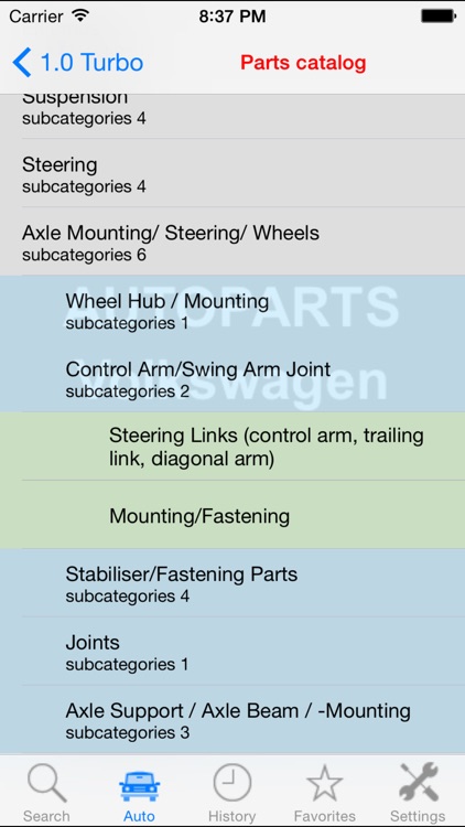 Autoparts for Volkswagen VW screenshot-3