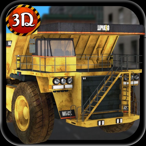 Construction Truck Simulator 3D- real construction simulation and parking adventure game Icon