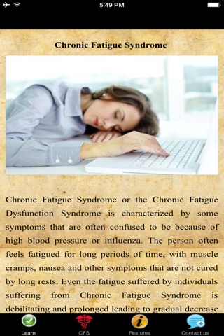 Chronic Fatigue Syndrome - A helpful Guide screenshot 2