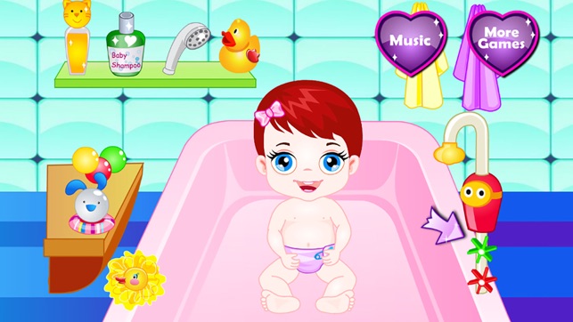 Baby Lulu Bathing(圖2)-速報App