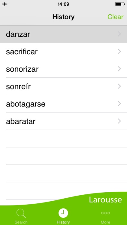 Larousse Spanish Verb Conjugation Dictionary screenshot-3