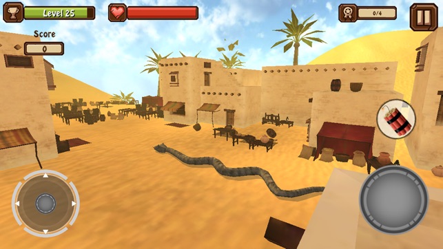 Snake Attack 3D Pro(圖3)-速報App