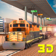 3D货物列车起重机模拟器