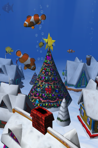 3D Christmas Aquarium : my Fish Special Edition FREE screenshot 2