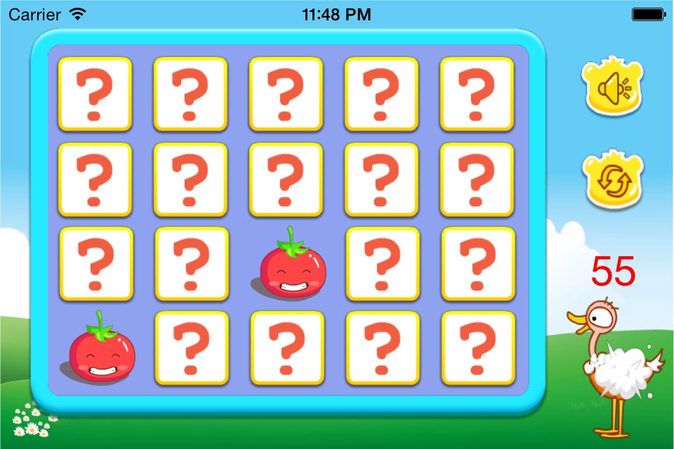 Meyveler - Çocuklara Eşleştirme - Yapboz Oyunu screenshot 4
