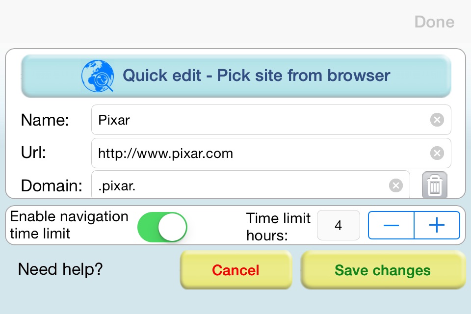 Browser for Kids Lite – Parental control safe browser with internet website filter screenshot 4