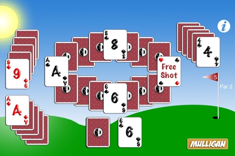 Pro Golf Solitaire screenshot 2