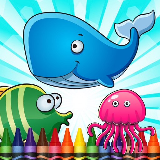 100 Sea Animals To Paint Icon