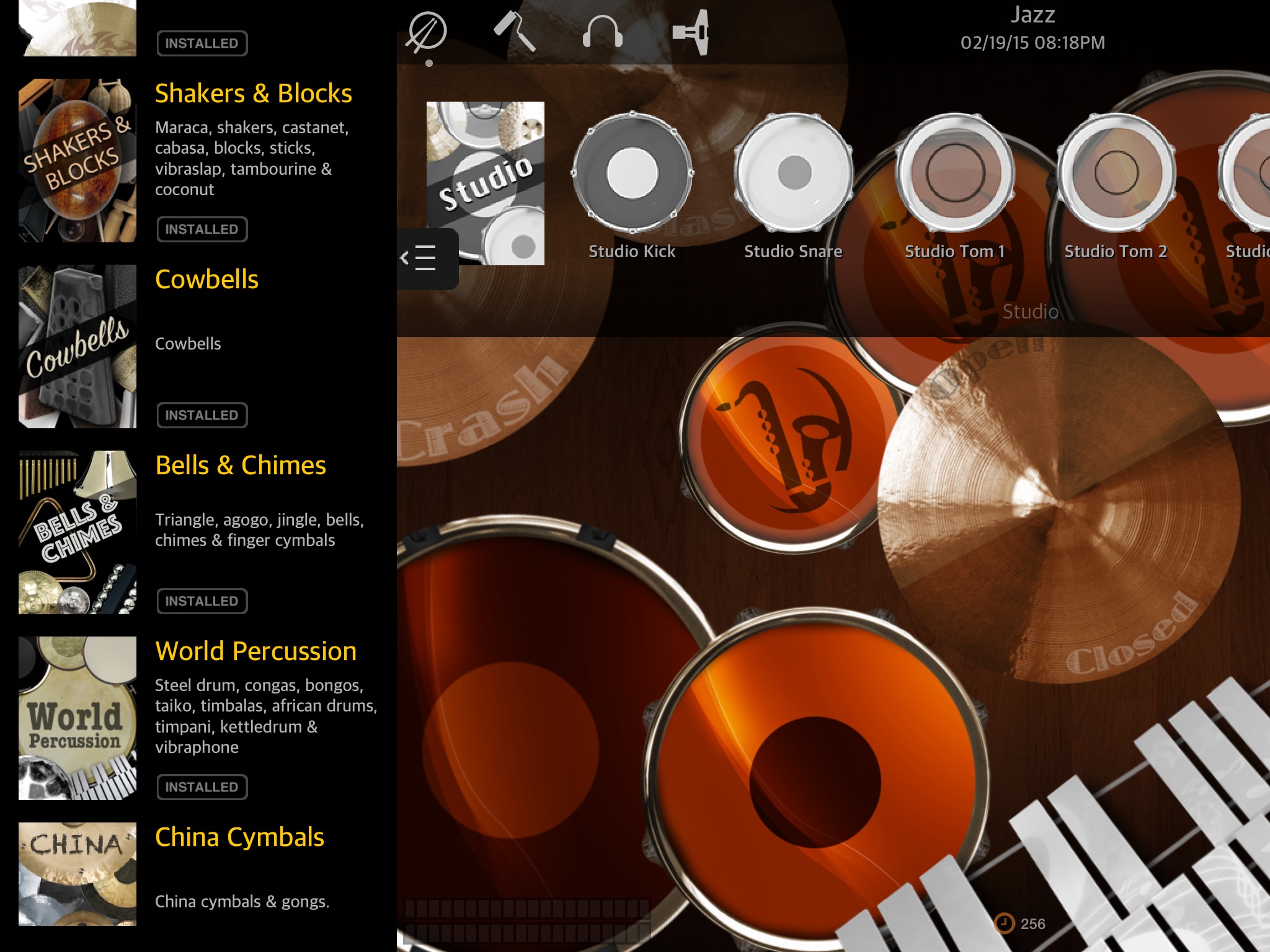 Drums XD - Studio Quality Percussion Custom Built By You! screenshot 3