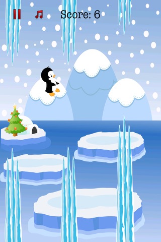 Penguin Frozen Ice Flapper - Awesome Maze Flight Mania Free screenshot 2