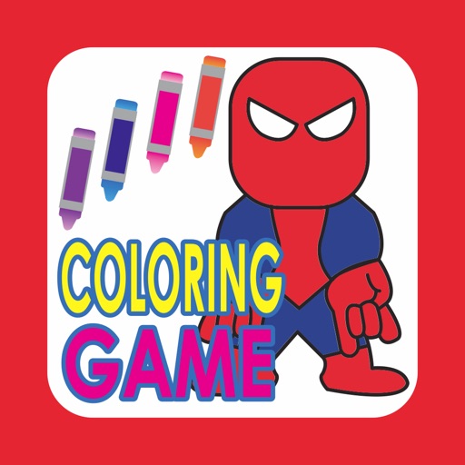 Coloring Book for Spider-Man iOS App