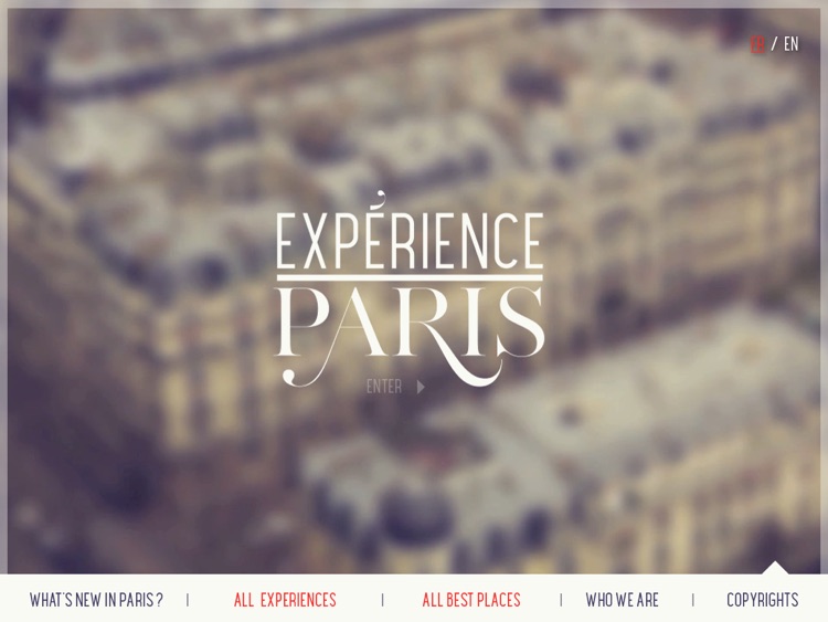 Experience Paris