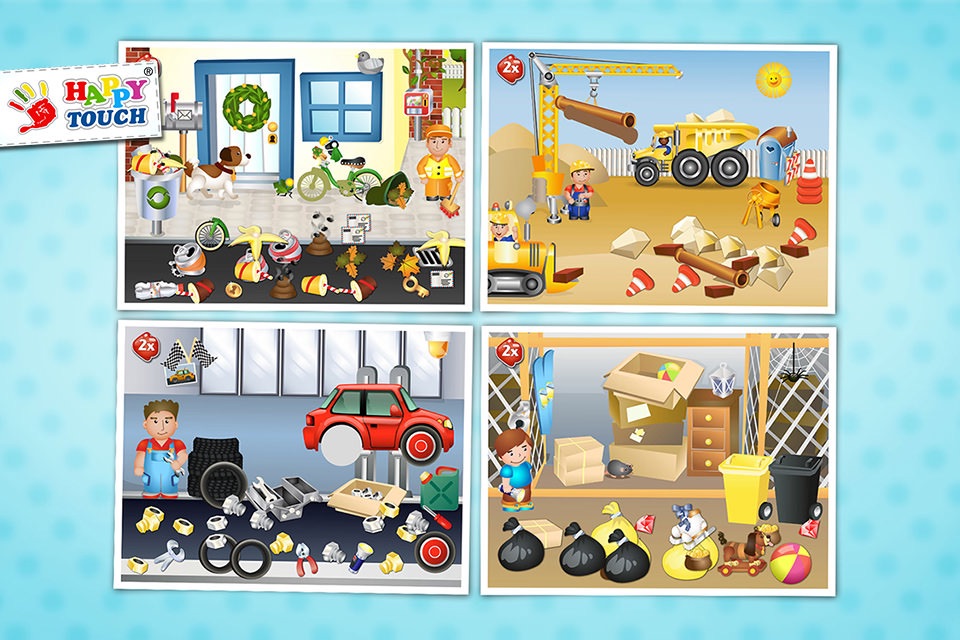 A Funny Clean Up Game - All Kids Can Clean Up! By Happy-Touch® Pocket screenshot 4