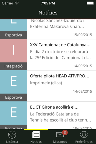 Federació Catalana de Tennis screenshot 2