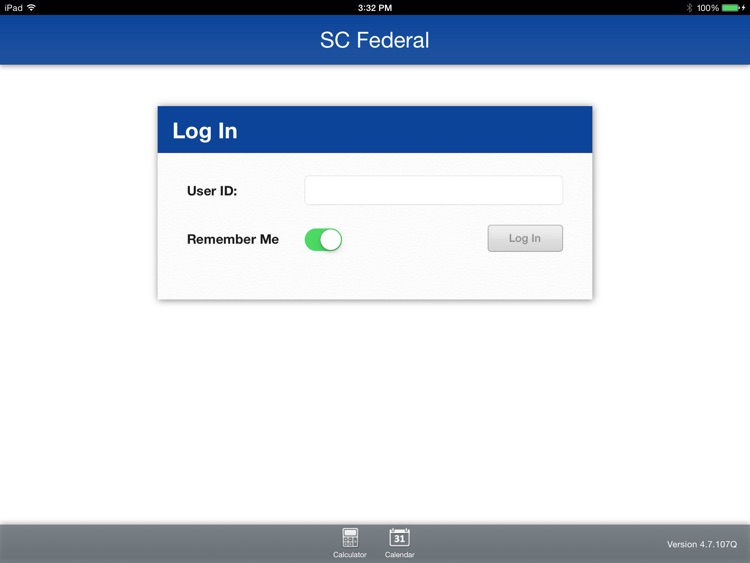 SC FCU for iPad