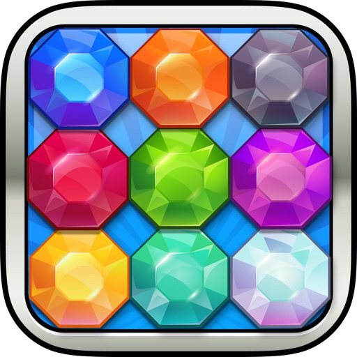 Jewel Match Crush - Simple and Addictive game Icon