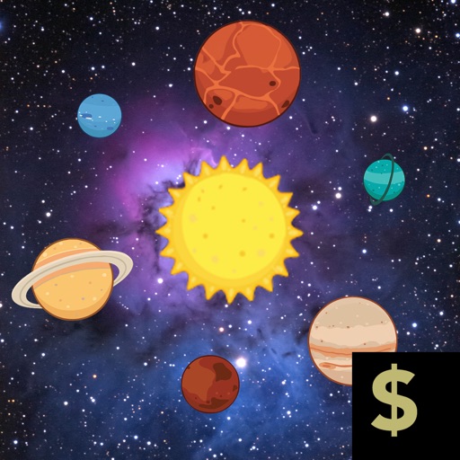 Bubble Shooter Planets with mPoints Icon