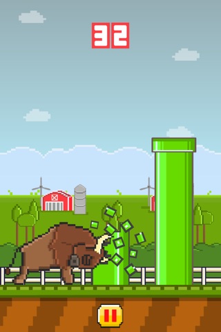 Tiny Goat FREE GAME - Quick Old-School 8-bit Pixel Art Retro Games screenshot 3