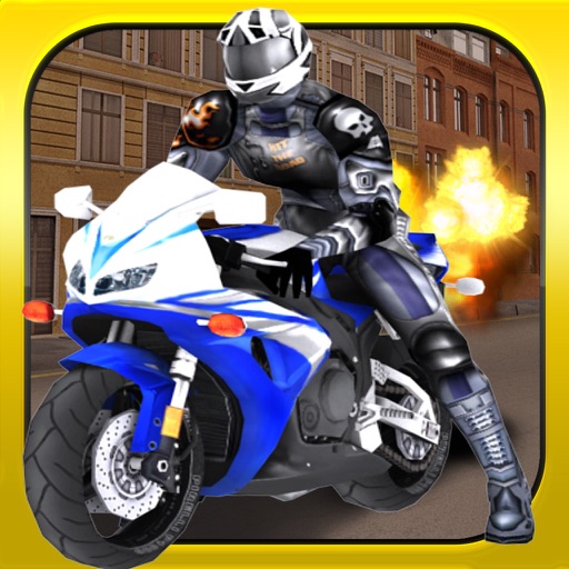 Nitro Crazy Lane Moto Bike Rider - Highway Motorcycle Traffic Stunt Street Drag Endless Race Game iOS App