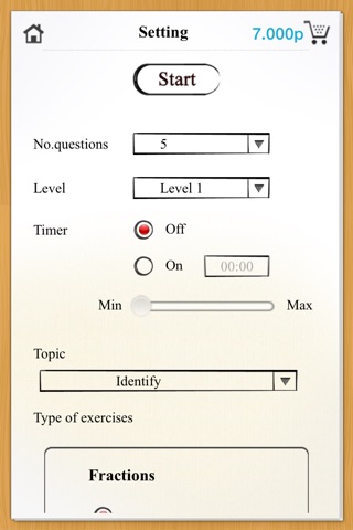 Fractions Quiz Pro screenshot 2