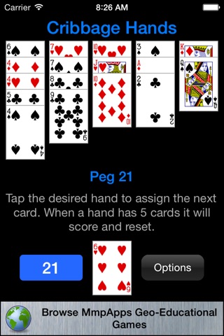 Cribbage Hands screenshot 3