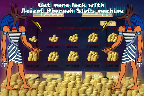 @Aged of Egyptian’s Symbolics - Adventure to Pharaoh Slots Machine for Free screenshot 4