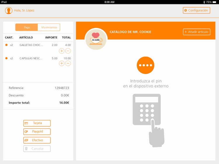 mPOS tablet screenshot-3