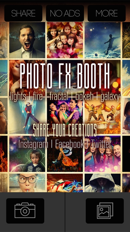 A Beautiful Creative Photo FX Booth - Camera Bokeh, Overlays and Sticker Effects