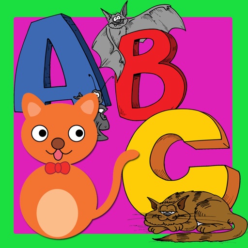 Alphabet First Words Spelling Learning Kids Games icon