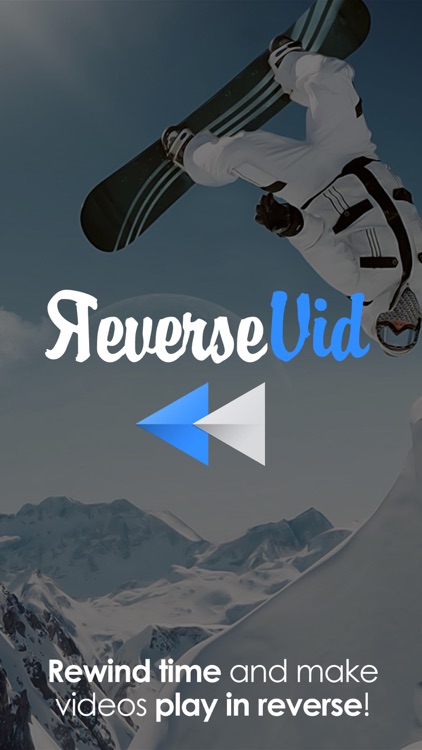 Reverse Vid - Video Rewind Editor for Backwards & Instant Replay Movies For Vine and Instagram