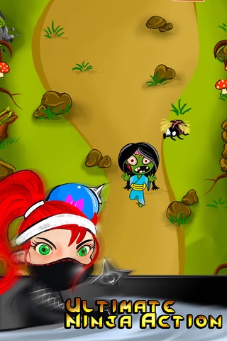 Ninja vs the scary Zombies 2015 screenshot 2